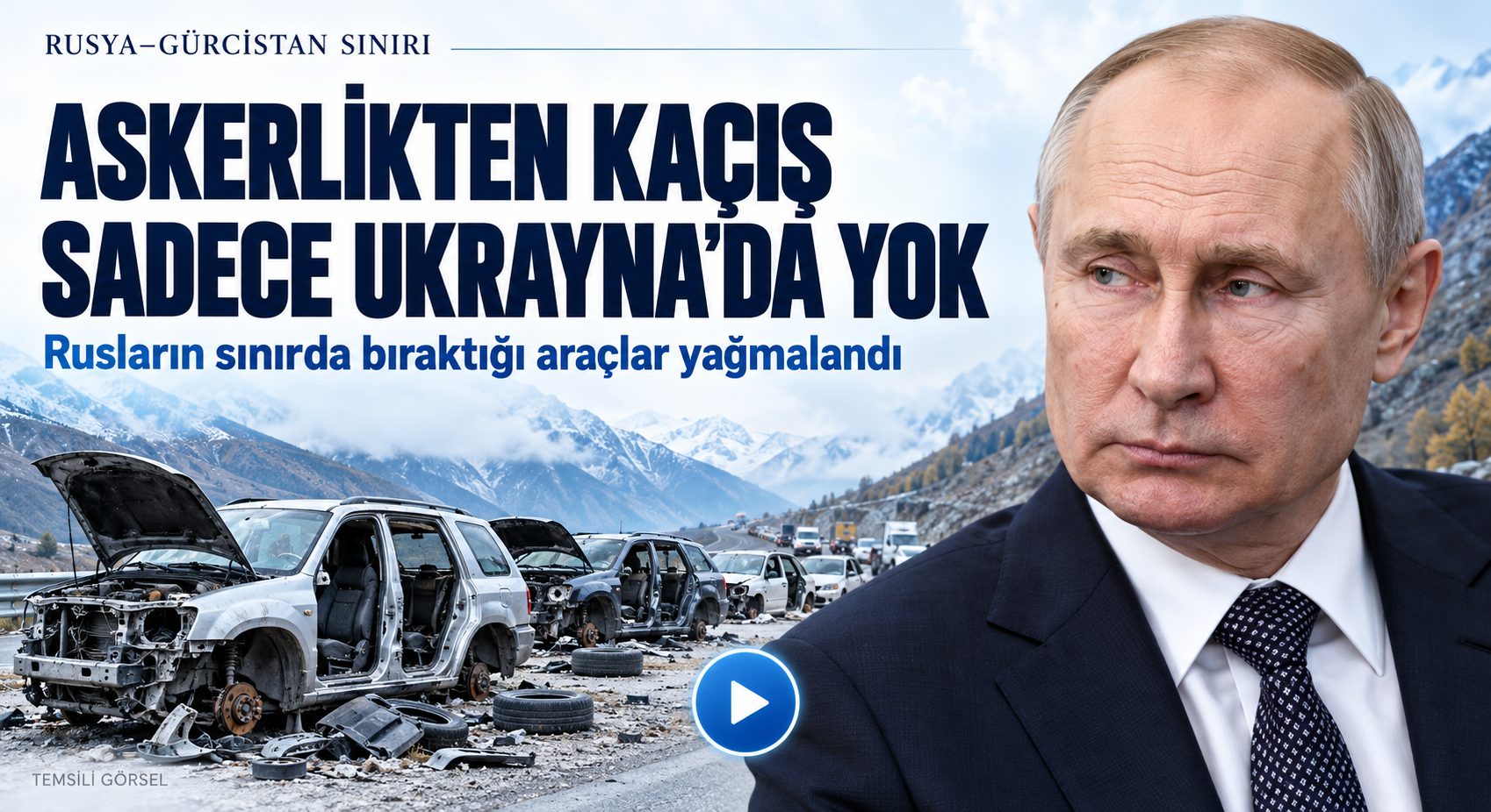 Ruslar Askerden Kaçıyor!
