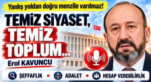 TEMİZ SİYASET, TEMİZ TOPLUM!
