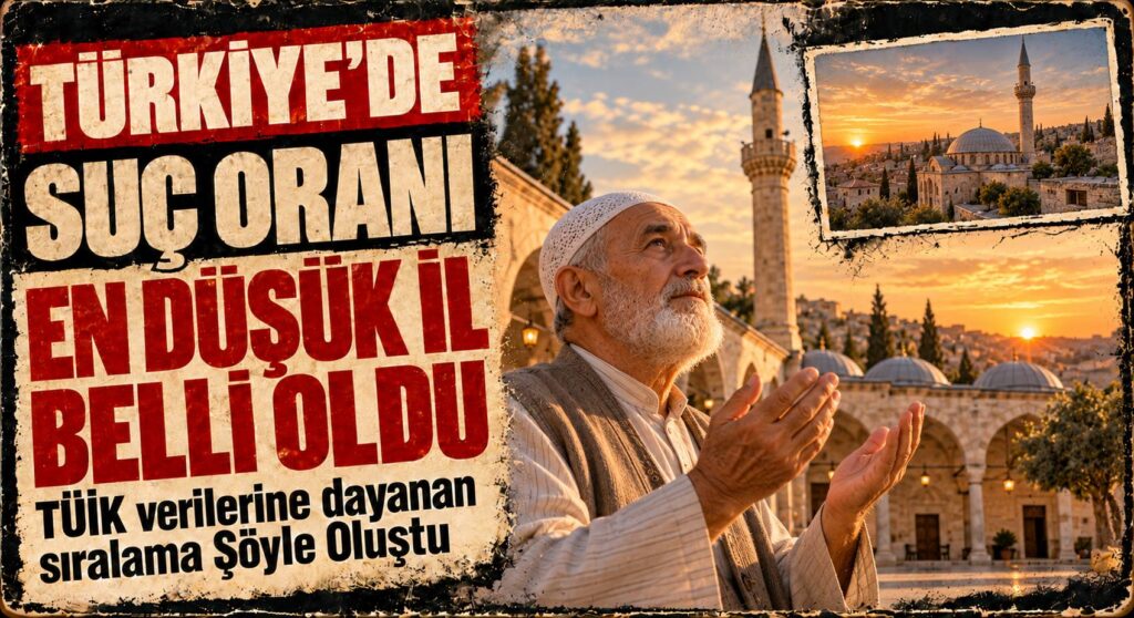 Türkiye’nin En Güvenli Şehirleri Açıklandı