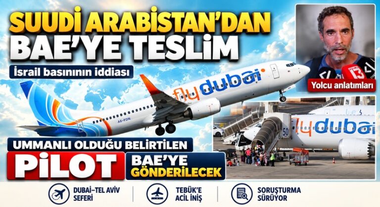 UÇUŞU ENGELLENEN PİLOT BAE’YE TESİSA EDİLİYOR