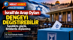 İsrail’de Arap Oyları Dengeyi Değiştirebilir: Sandıkta Güçlü, İktidarda Dışlanmış