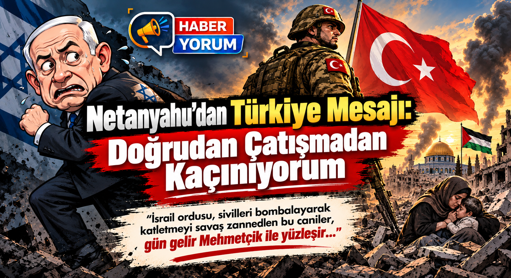 Netanyahu’dan Türkiye Mesajı: Doğrudan Çatışmadan Kaçınıyorum