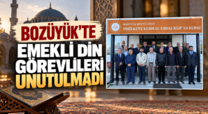 Bozüyük’te Emekli Din Görevlileri Unutulmadı