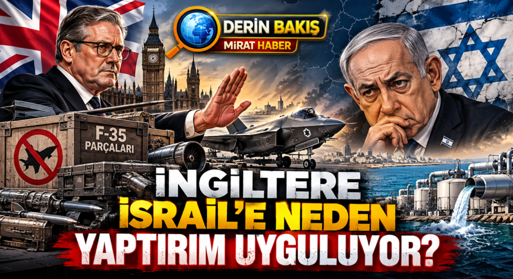 İNGİLTERE İSRAİL’E NEDEN MESAFE KOYUYOR? DÜNÜN HAMİSİ, BUGÜNÜN BASKI UNSURU!