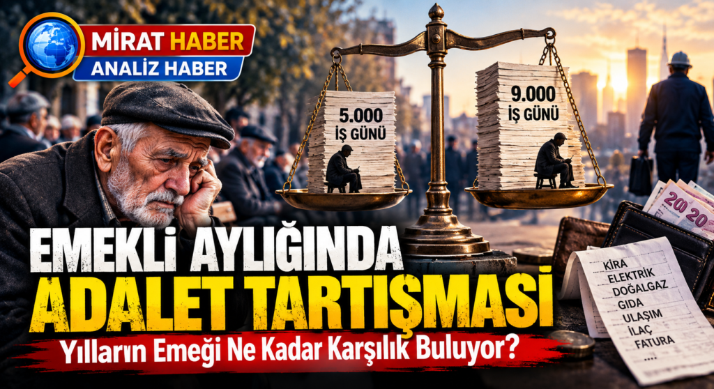Emekli Aylığında Adalet Tartışması: Yılların Emeği Ne Kadar Karşılık Buluyor?