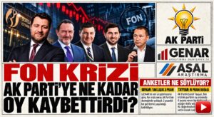Fon krizi AK Parti’ye, Ne Kadar Oy Kaybettirdi?