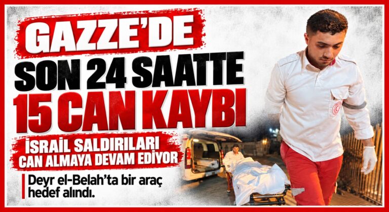 Son 24 saatte 15 Filistinli Hayatını Kaybetti