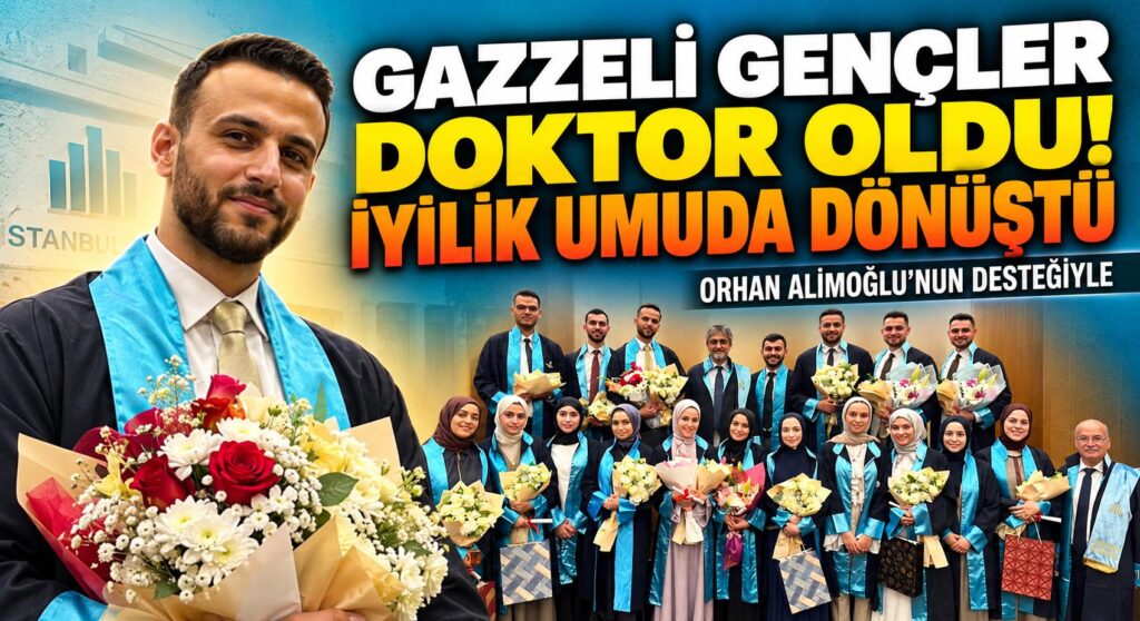 Gazze’nin Genç Fidanları Doktor Oldu