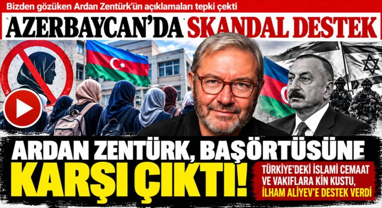 ARDAN ZENTÜRK, BAŞÖRTÜSÜ YASAĞINI SAVUNDU