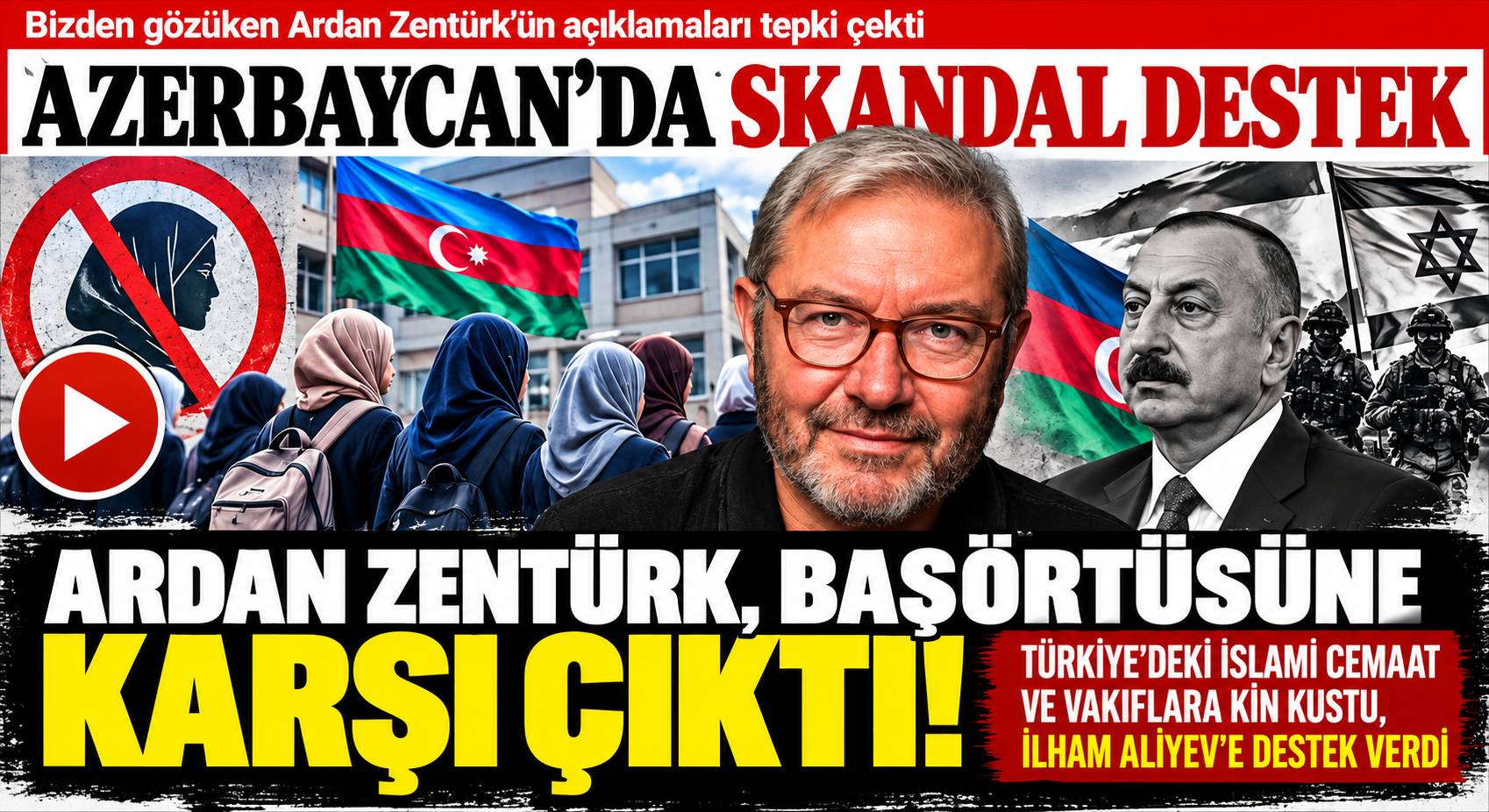 ARDAN ZENTÜRK, BAŞÖRTÜSÜ YASAĞINI SAVUNDU