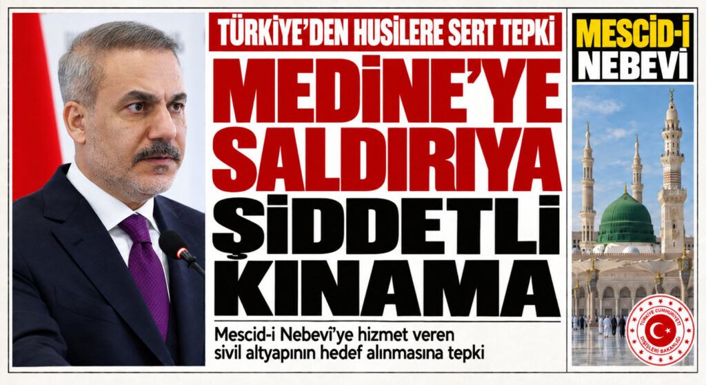 Husilere Türkiye’den Sert Tepki