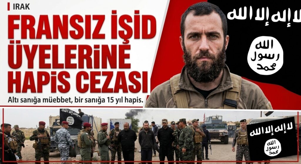 IŞİD üyesi 7 Fransız Vatandaşına Hapis Cezası