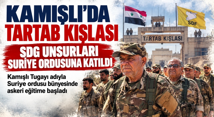 Eski SDG Unsurları Suriye Ordusuna Katıldı