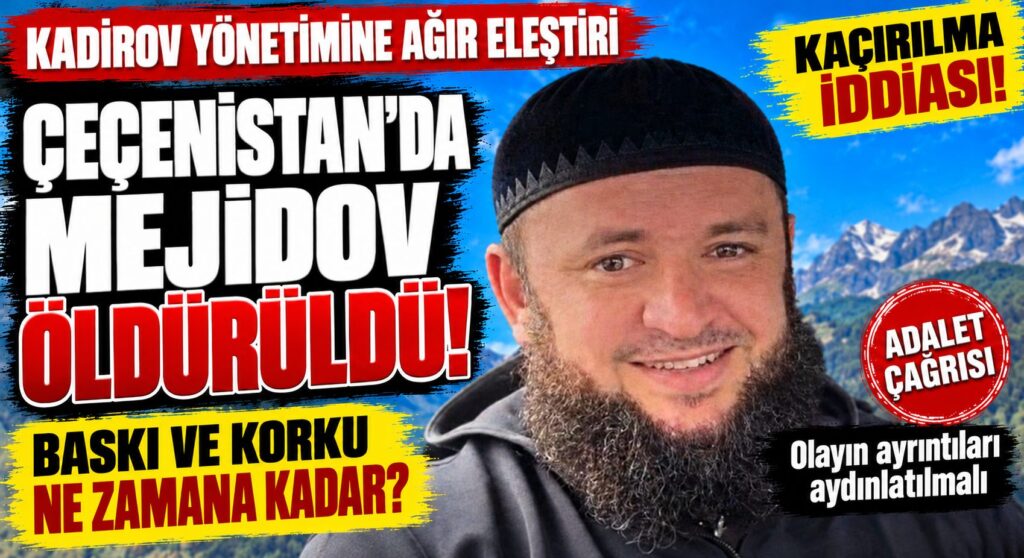 Çeçenistan’da Mejidov Öldürüldü