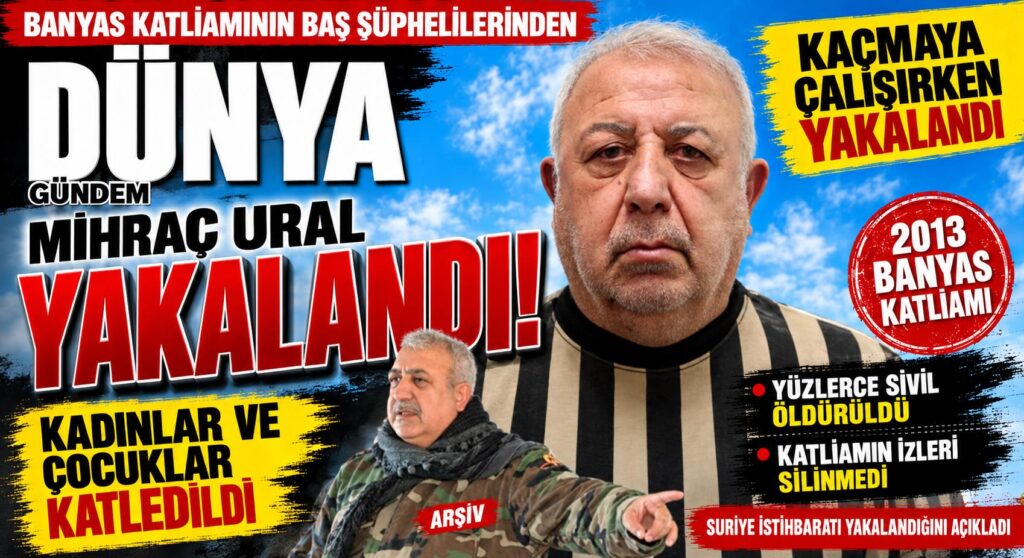 Mihraç Ural Yakalandı