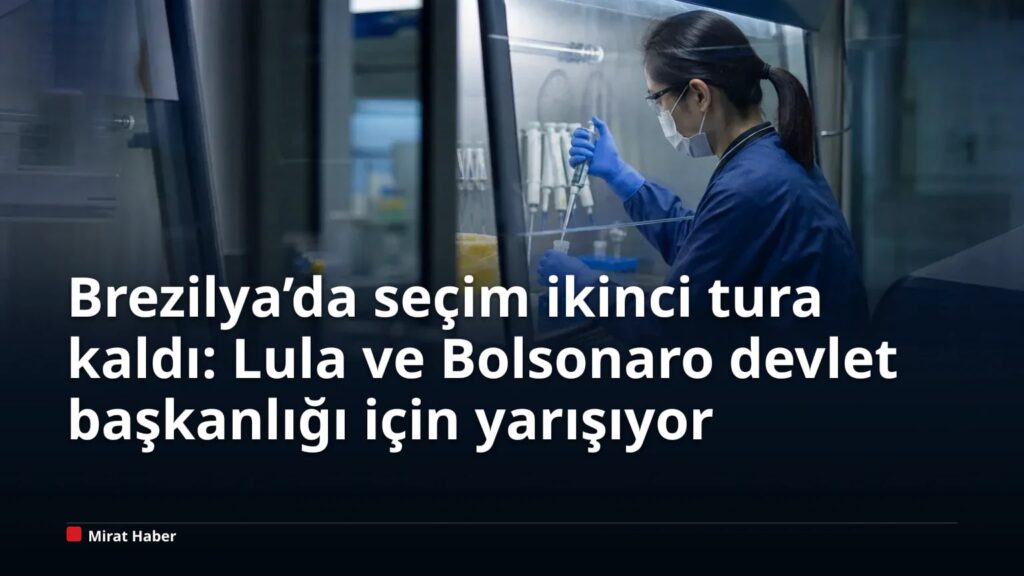 Brezilya’da seçim ikinci tura kaldı: Lula ve Bolsonaro devlet başkanlığı için yarışıyor