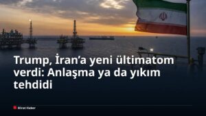 Trump, İran’a yeni ültimatom verdi: Anlaşma ya da yıkım tehdidi