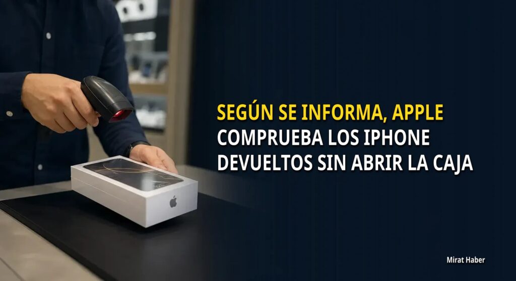 Según se informa, Apple comprueba los iPhone devueltos sin abrir la caja