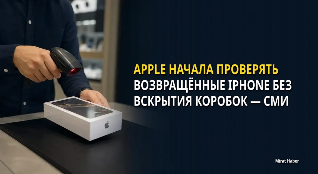 Apple начала проверять возвращённые iPhone без вскрытия коробок — СМИ