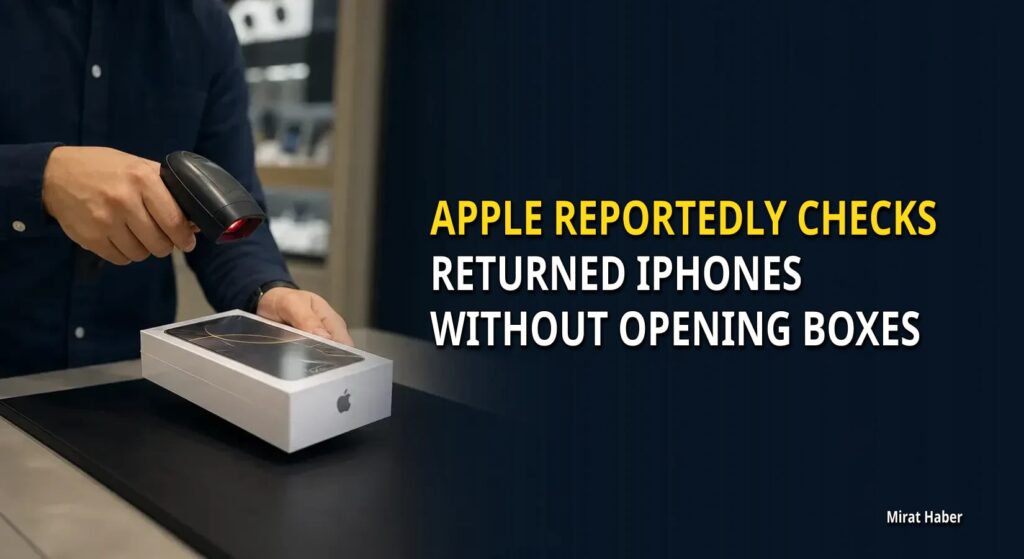 Apple reportedly checks returned iPhones without opening boxes