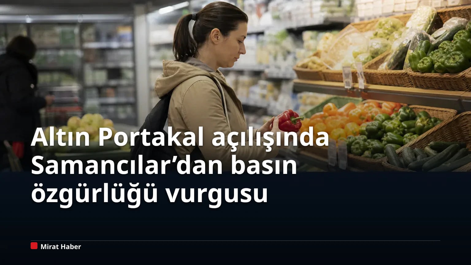 Altın Portakal açılışında Samancılar’dan basın özgürlüğü vurgusu