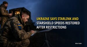 Ukraine says Starlink and Starshield speeds restored after restrictions