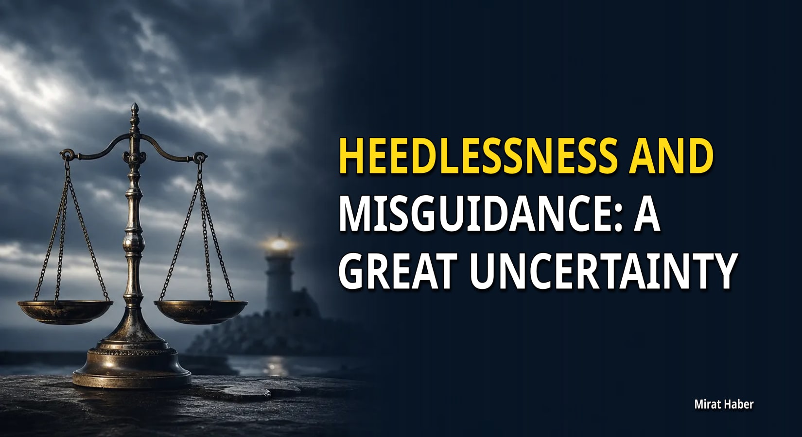 Heedlessness and Misguidance: A Great Uncertainty