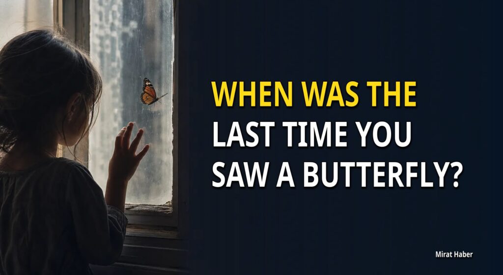 When Was the Last Time You Saw a Butterfly?