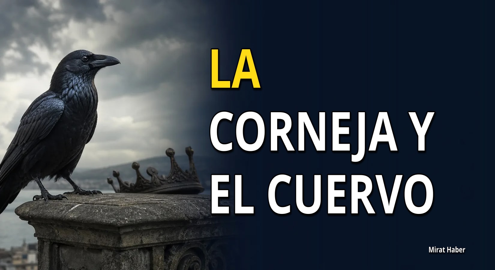 Portada del artículo de Mirat Haber «LA CORNEJA Y EL CUERVO»