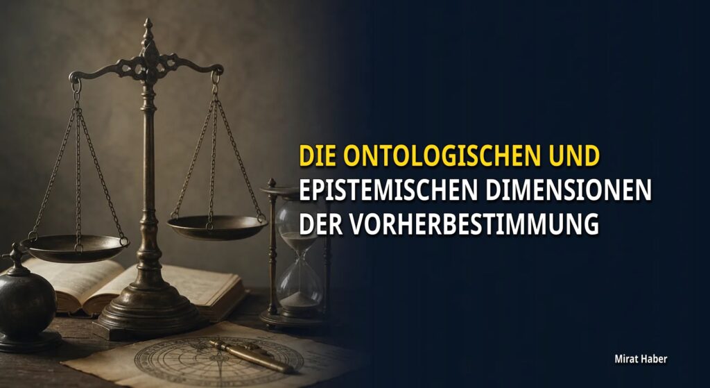Die ontologischen und epistemischen Dimensionen der Vorherbestimmung