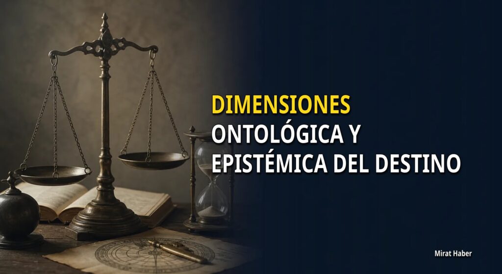 DIMENSIONES ONTOLÓGICA Y EPISTÉMICA DEL DESTINO