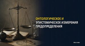 Онтологическое и эпистемическое измерения предопределения