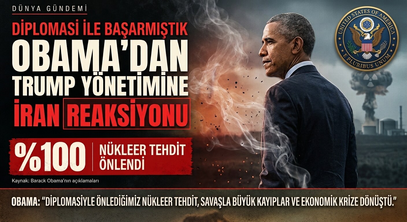 Obama’dan Trump’a İran Savaşı Tepkisi