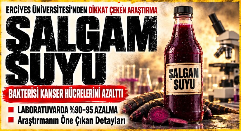 Yapılan Araştırmada Şalgam Suyu, Kanser Hücrelerini Azalttı