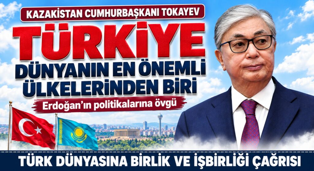 Tokayev: Türkiye Dünyanın En Önemli Ülkelerinden Biri