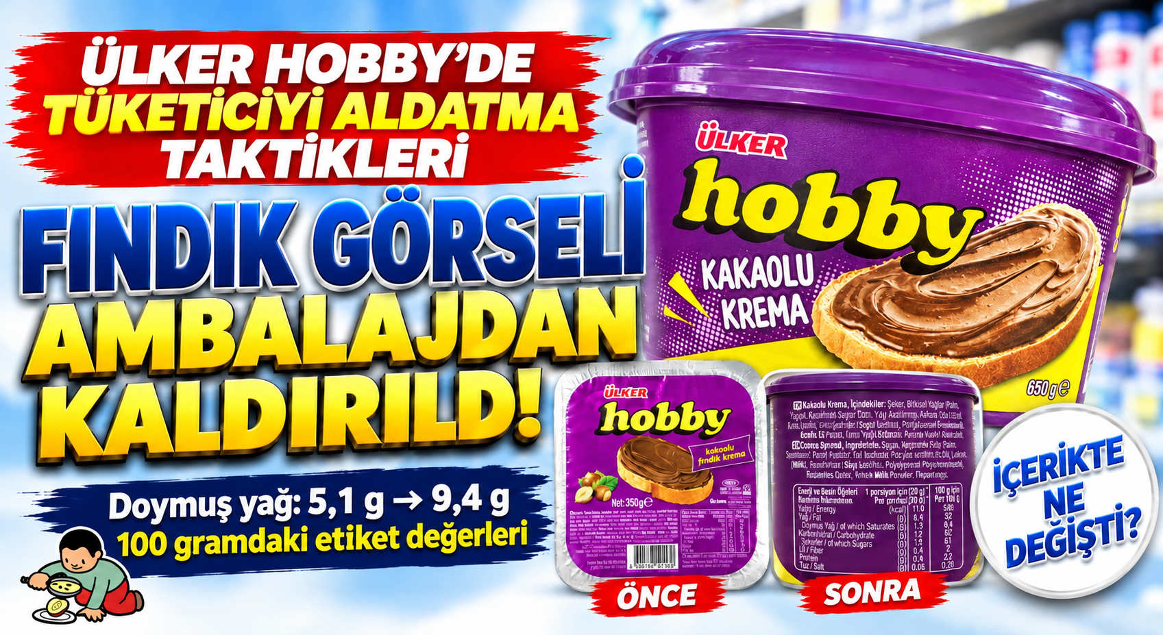 Gıda Sektöründe Tüketiciyi Aldatma Taktikleri